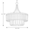 Progress Lighting Glimmer Collection Five-Light Pendant P5321-134 - alternate 6